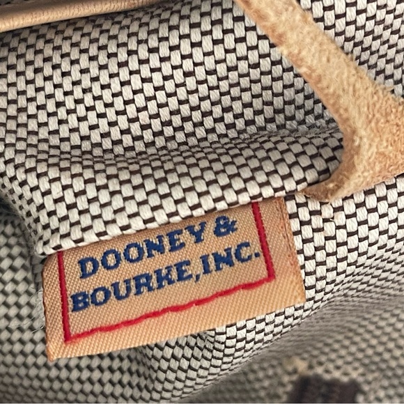 Dooney and Bourke Classic Hobo Monogram Bucket Bag - Picture 11 of 12